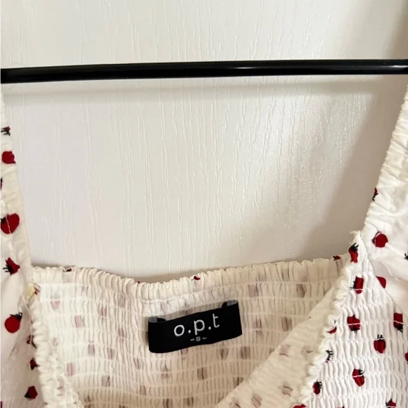 o.p.t Nan Tomato Print Drop Waist Maxi Dress - Picture 6 of 8